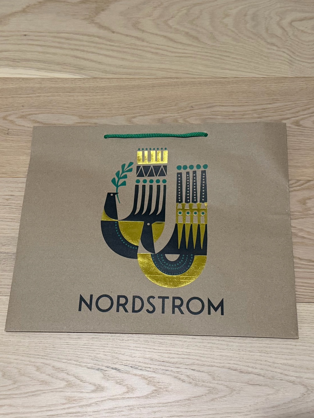 Nordstrom Medium Holiday Shopping Bag